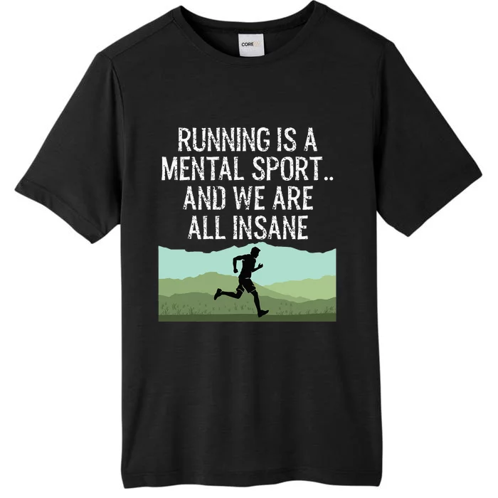 Cross Country Running Team Why Is Everyone ChromaSoft Performance T-Shirt