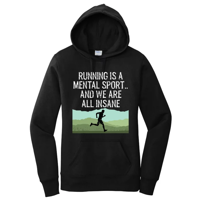 Cross Country Running Team Why Is Everyone Women's Pullover Hoodie