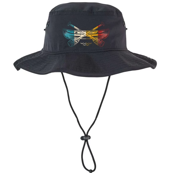 Canoe Canoeing Retro Vintage Legacy Cool Fit Booney Bucket Hat