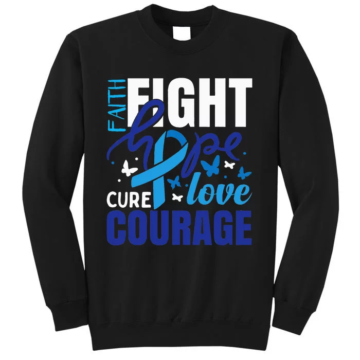 Colorectal Cancer Ribbon Sweatshirt