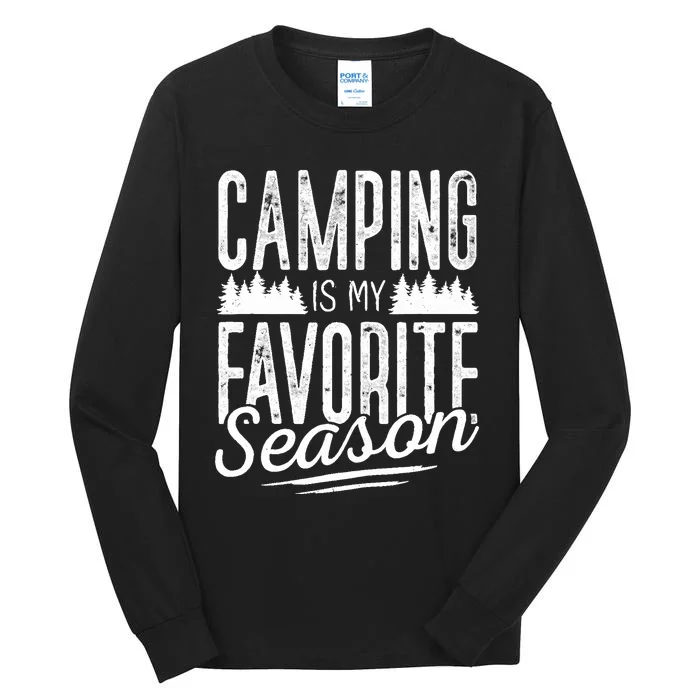 Camping Camper RV Camping Vacation Tall Long Sleeve T-Shirt