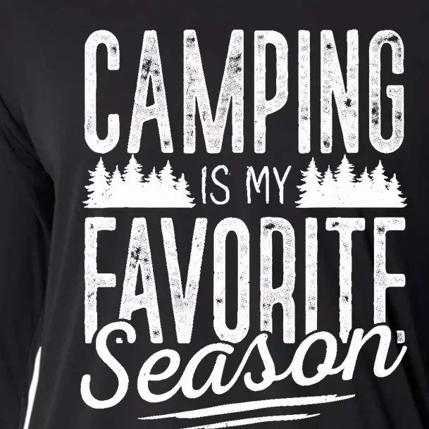 Camping Camper RV Camping Vacation Cooling Performance Long Sleeve Crew