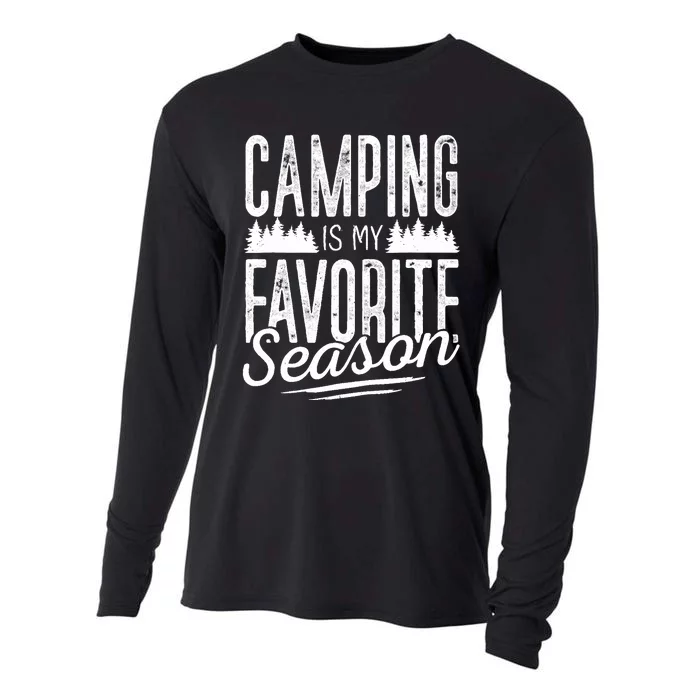 Camping Camper RV Camping Vacation Cooling Performance Long Sleeve Crew