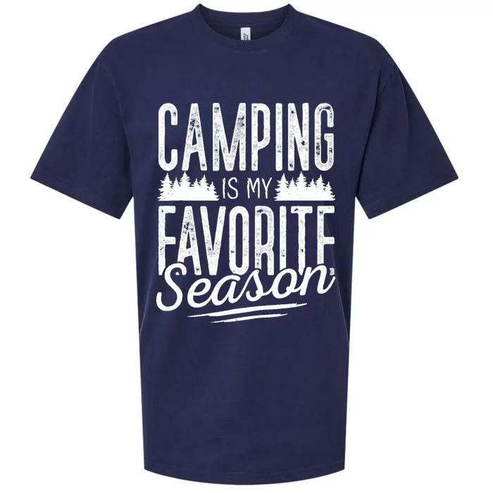 Camping Camper RV Camping Vacation Sueded Cloud Jersey T-Shirt