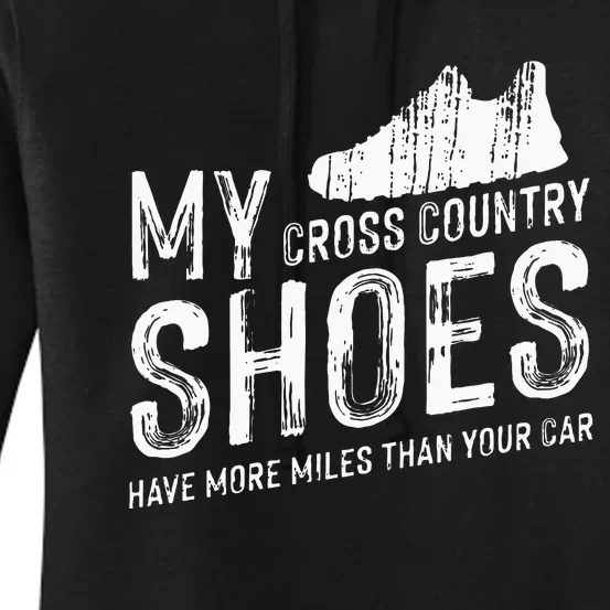 Cross Country Running XC Run Runner Women's Pullover Hoodie