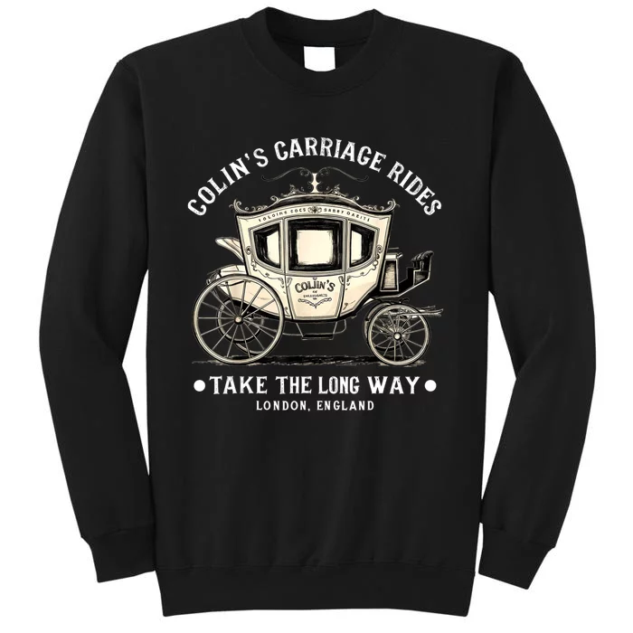 ColinS Carriage Rides Take The Long Way Tall Sweatshirt