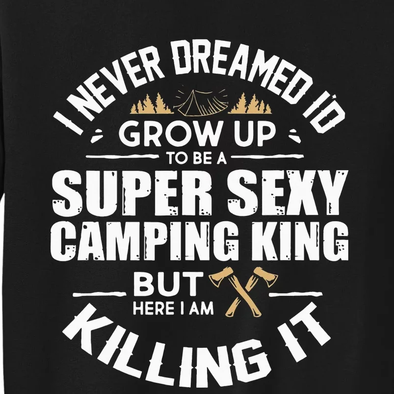 Camping Camper RV Camping Vacation gift Dad Sweatshirt