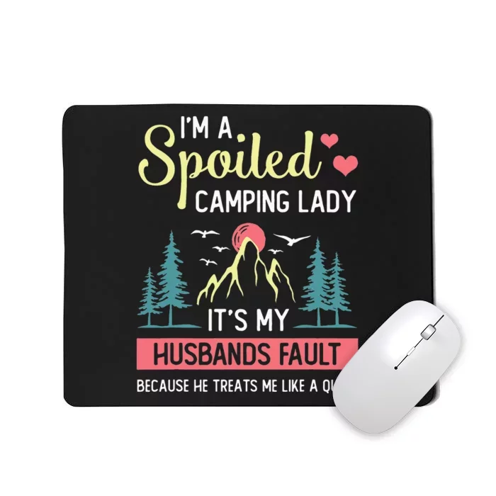 Camping  Camper RV Vacation Camping Mousepad