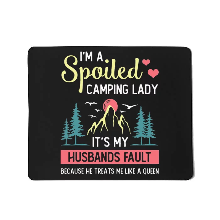 Camping  Camper RV Vacation Camping Mousepad