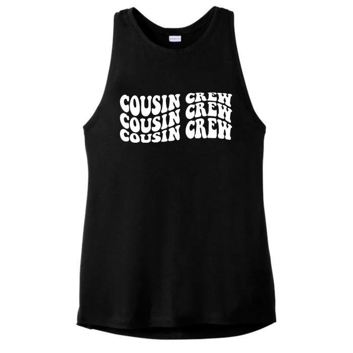 Cousin Crew Retro Ladies Tri-Blend Wicking Tank