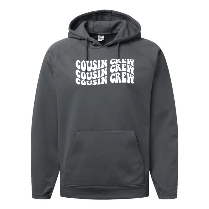 Cousin Crew Retro Performance Fleece Hoodie