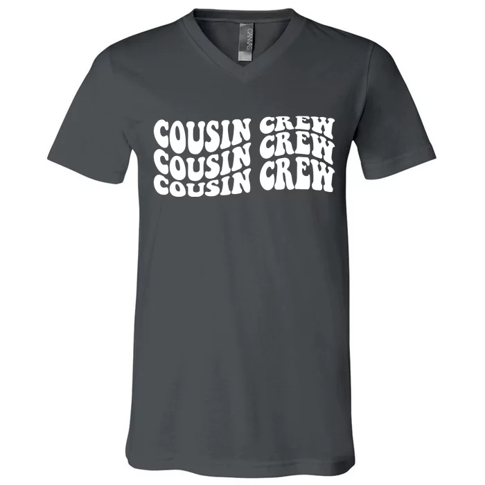 Cousin Crew Retro V-Neck T-Shirt