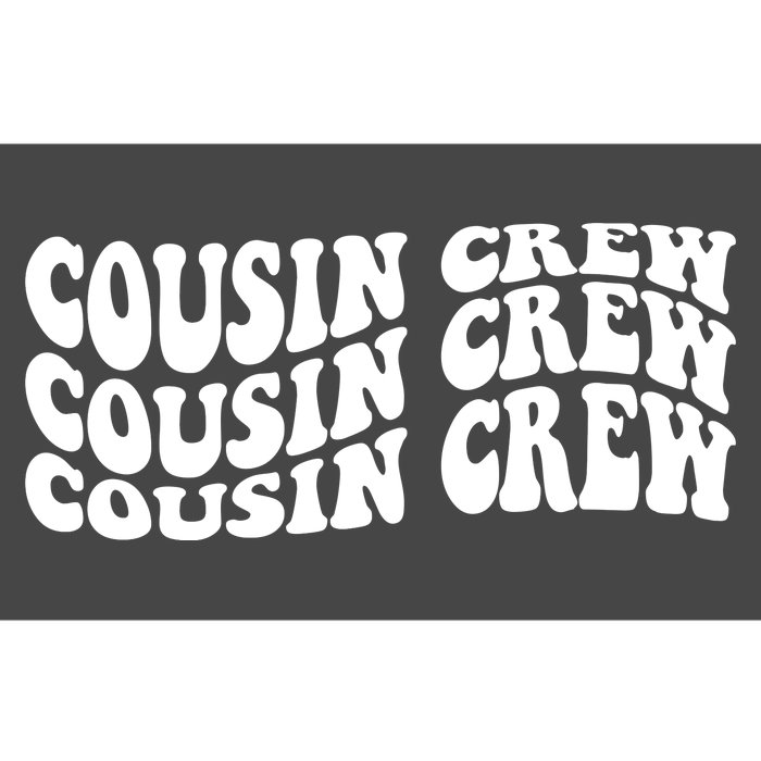 Cousin Crew Retro Bumper Sticker