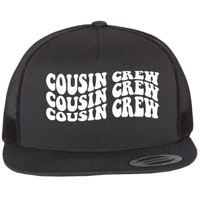 Cousin Crew Retro Flat Bill Trucker Hat