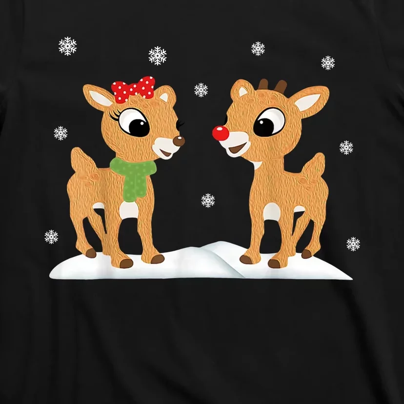 Cute Christmas Reindeers T-Shirt