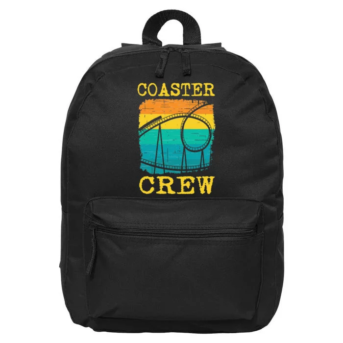 Coaster Crew Roller Coaster 16 in Basic Backpack