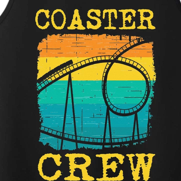 Coaster Crew Roller Coaster Performance Tank