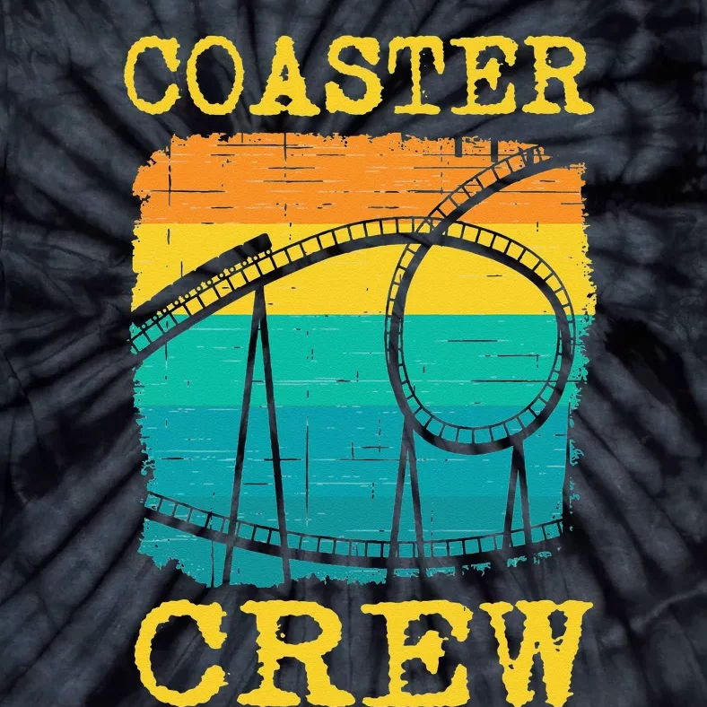 Coaster Crew Roller Coaster Tie-Dye T-Shirt