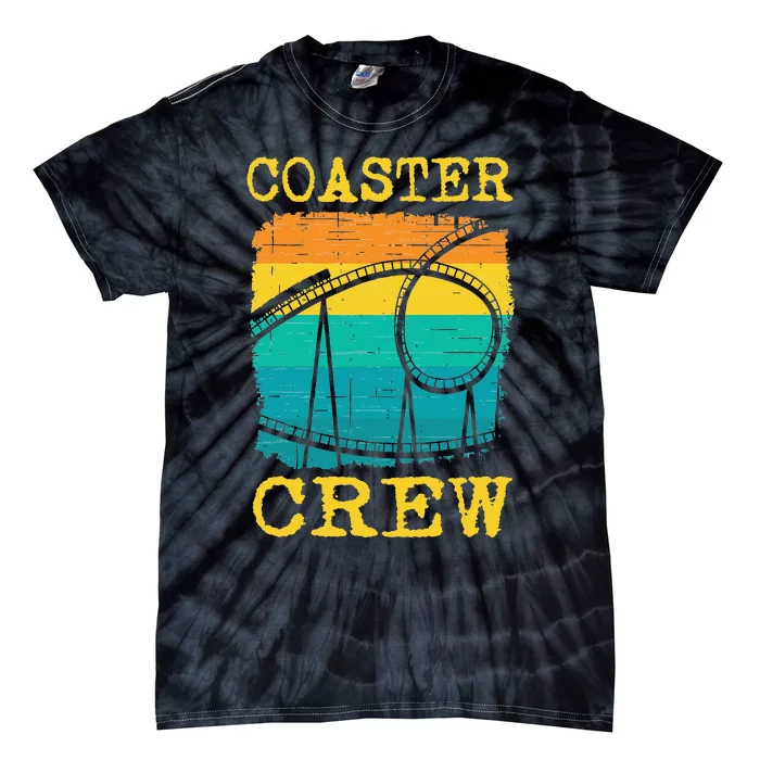 Coaster Crew Roller Coaster Tie-Dye T-Shirt