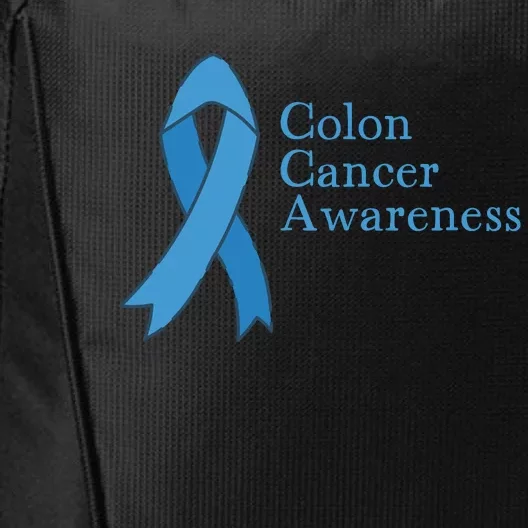 Colon Cancer Ribbon City Backpack