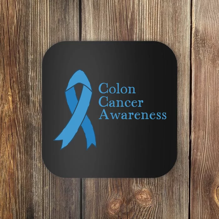 Colon Cancer Ribbon Coaster