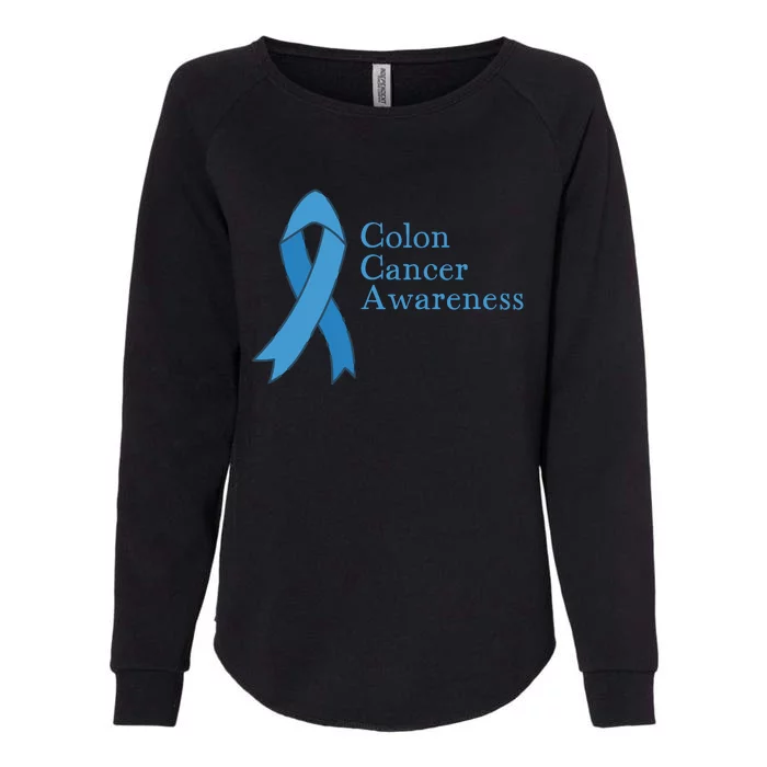 Colon Cancer Ribbon Womens California Wash Sweatshirt