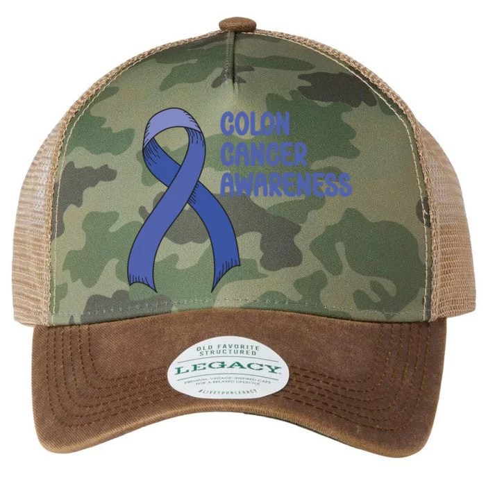 Colon Cancer Ribbon Legacy Tie Dye Trucker Hat