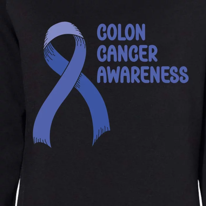 Colon Cancer Ribbon Womens California Wash Sweatshirt