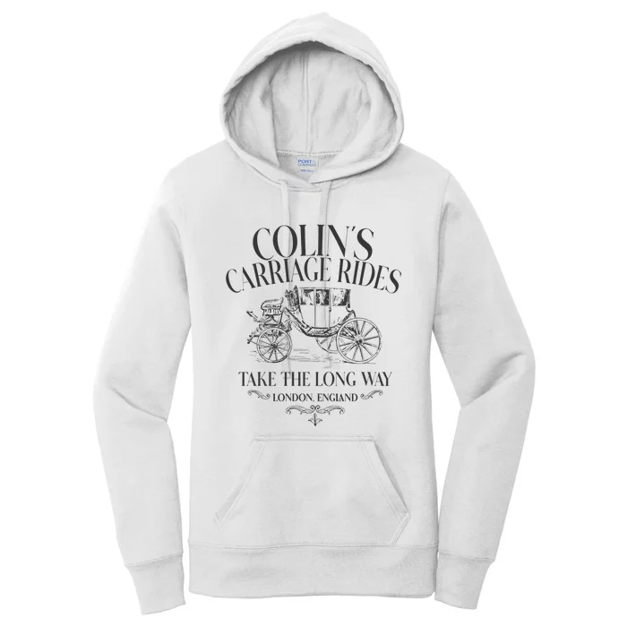 Colins Carriage Rides Take The Long Way Women's Pullover Hoodie