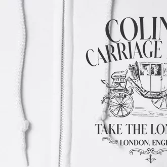 Colins Carriage Rides Take The Long Way Full Zip Hoodie