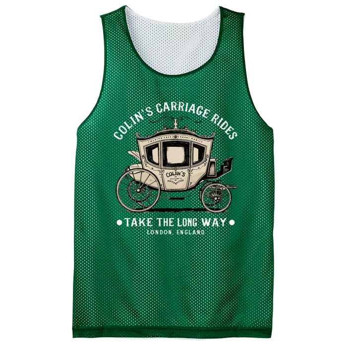 ColinS Carriage Rides Take The Long Way Mesh Reversible Basketball Jersey Tank