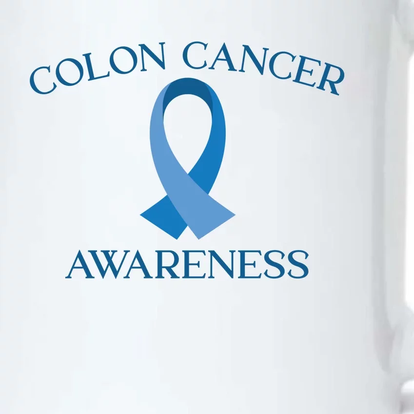 Colon Cancer Ribbon Black Color Changing Mug