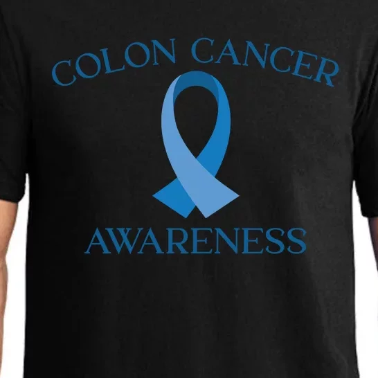 Colon Cancer Ribbon Pajama Set