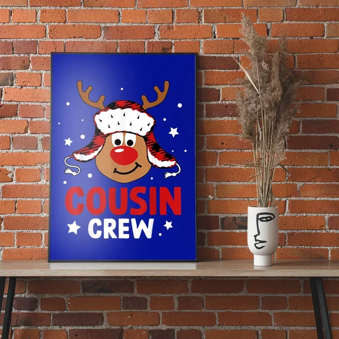 Cousin Crew Reindeer Christmas Pajama Xmas Holiday Cool Gift Poster