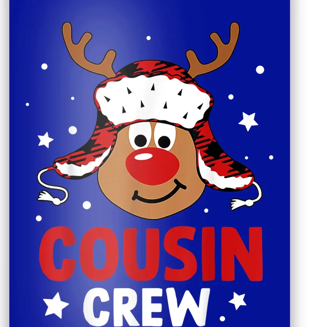 Cousin Crew Reindeer Christmas Pajama Xmas Holiday Cool Gift Poster