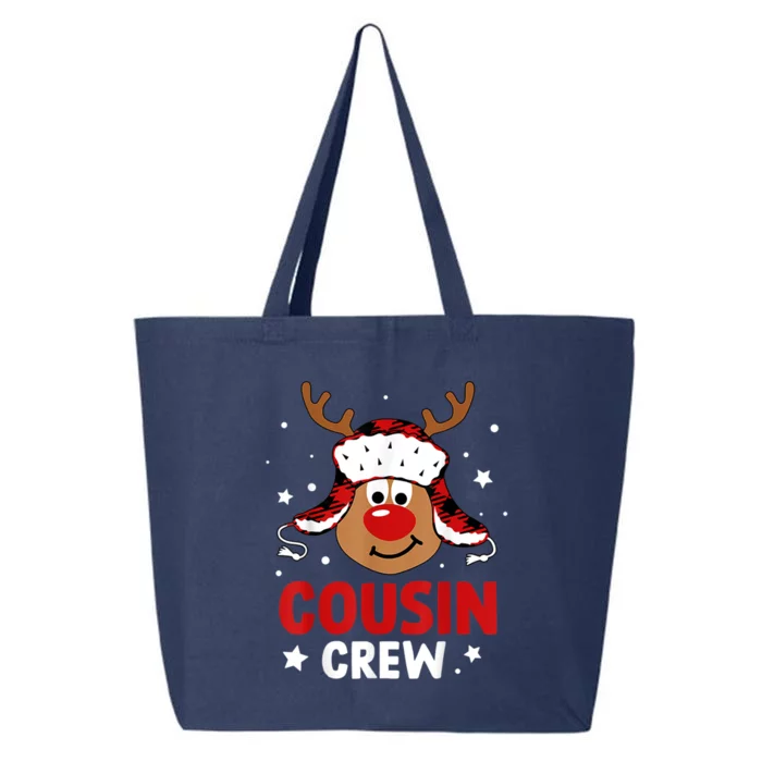 Cousin Crew Reindeer Christmas Pajama Xmas Holiday Cool Gift 25L Jumbo Tote