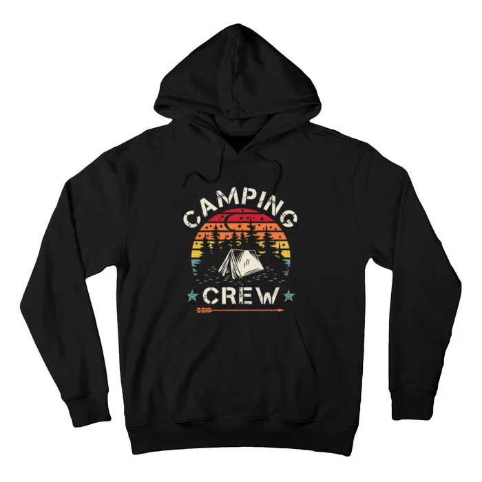 Camping Crew Retro Camper Hoodie