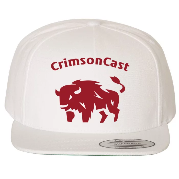 Crimsoncast Wool Snapback Cap