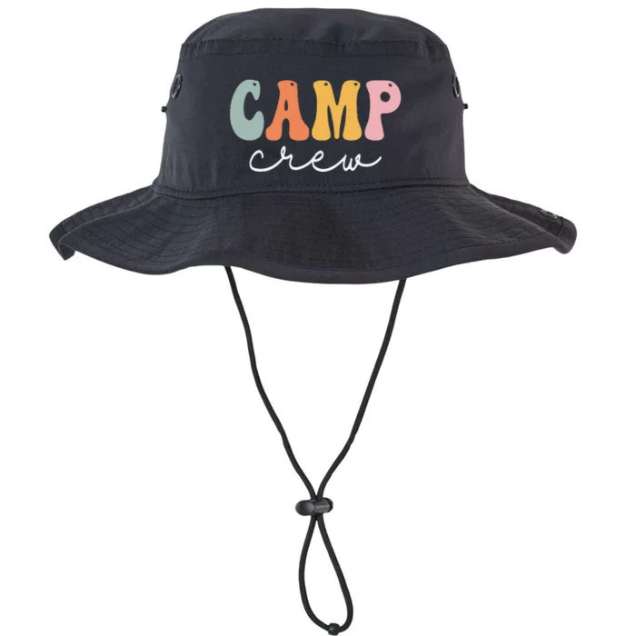 Camp Crew Retro Groovy Vintage Happy First Day Of School Legacy Cool Fit Booney Bucket Hat