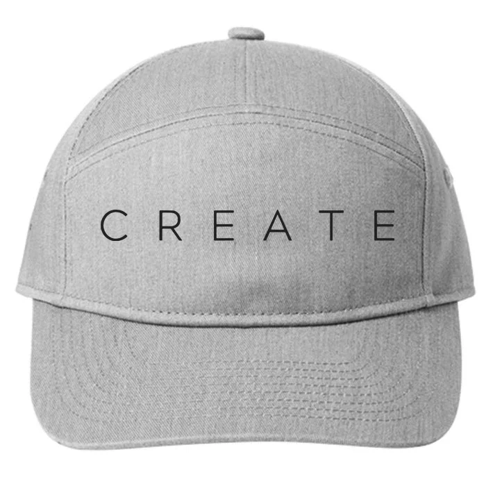 Create 7-Panel Snapback Hat