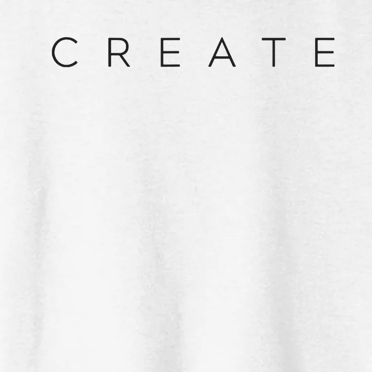 Create Women's Crop Top Tee