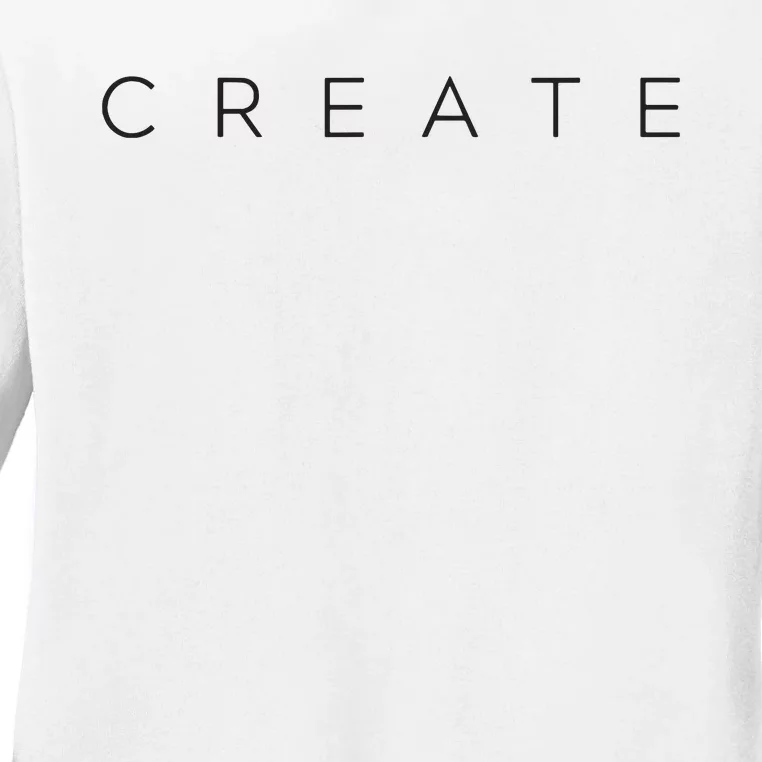 Create Ladies Long Sleeve Shirt