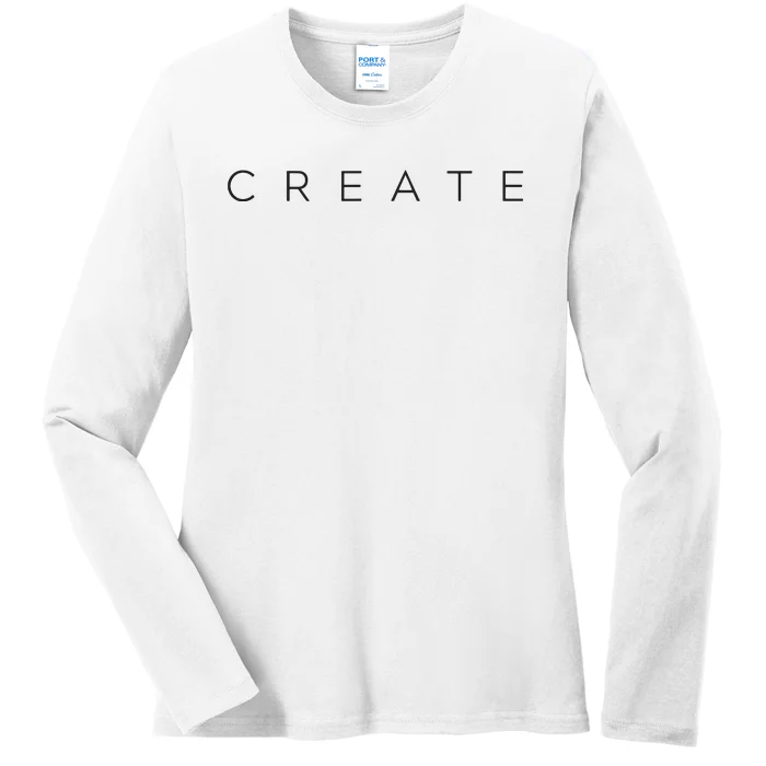 Create Ladies Long Sleeve Shirt