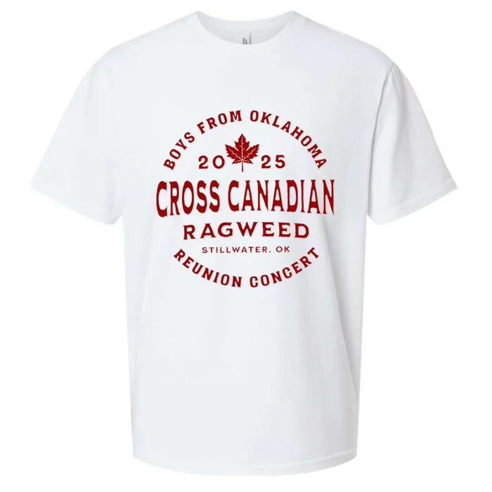 Cross Canadian Ragweed  Comfort Colors Ragweed Reunion Concert 2025 Sueded Cloud Jersey T-Shirt