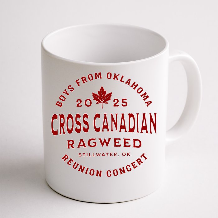 Cross Canadian Ragweed  Comfort Colors Ragweed Reunion Concert 2025 Front & Back Coffee Mug