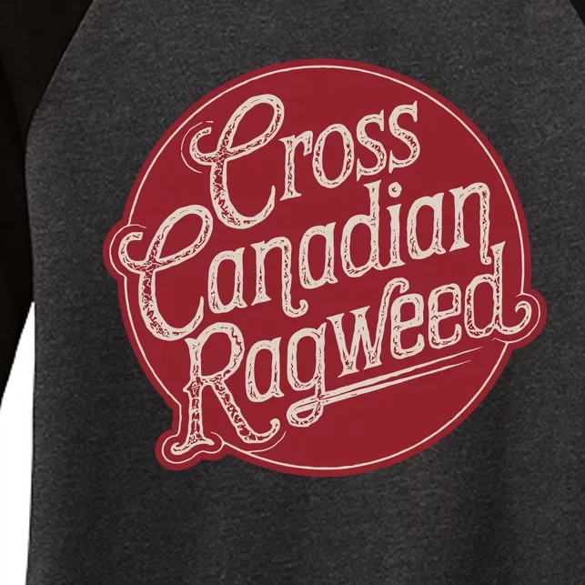 Cross Canadian Ragweed Women's Tri-Blend 3/4-Sleeve Raglan Shirt