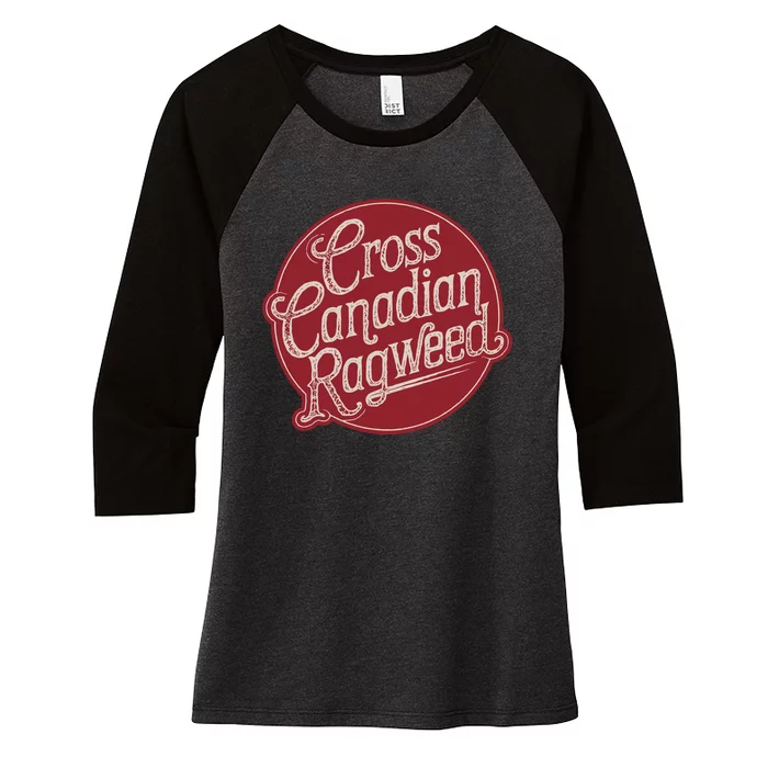 Cross Canadian Ragweed Women's Tri-Blend 3/4-Sleeve Raglan Shirt