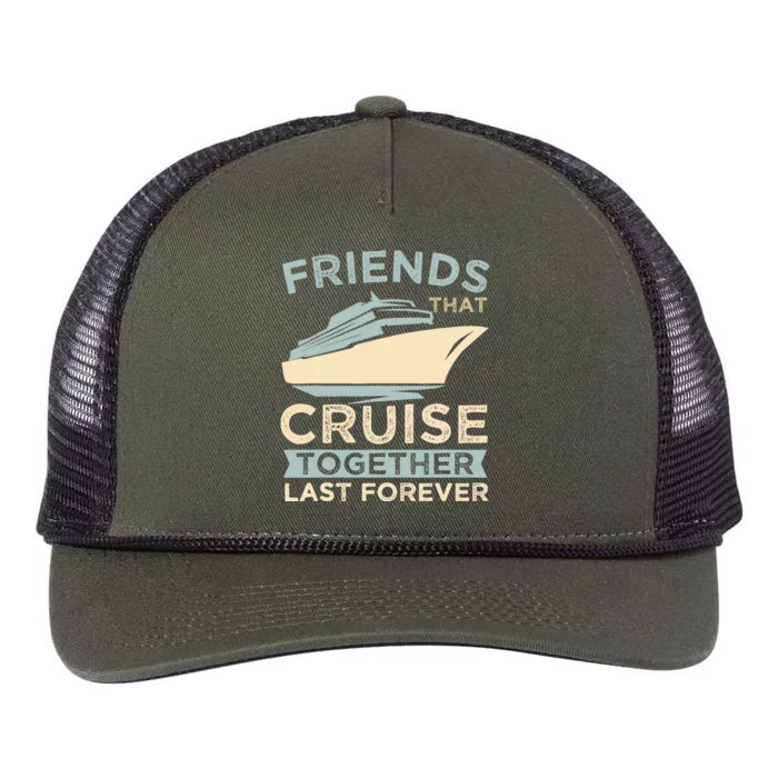 Cruising Retro Rope Trucker Hat Cap