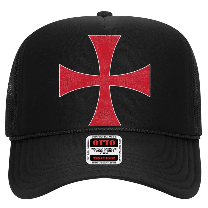 Crusader High Crown Mesh Trucker Hat