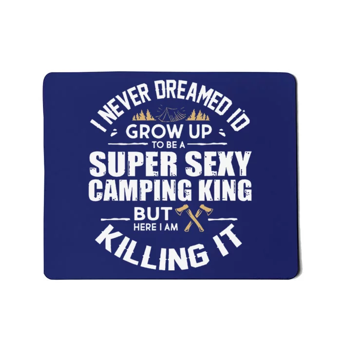 Camping Camper Rv Camping Vacation Camping Dad Mousepad